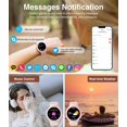 thumbnail image 3 of Montre Intelligente avec Texte et Appel, Montre Intelligente pour Femmes 200+, 3 of 9