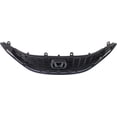 thumbnail image 5 of For 13 14 15 Civic 1.8L Sedan 4-Door Front Grill Grille Assembly Textured Black, 5 of 5