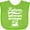 Apple Green, variant on Future Software Developer Shirt Childs Job Boys or Girls Baby Bib