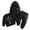 Black, variant on Toddler Baby Boys 3pc Outfit 9 12 18 24 Month Vest Hoodie Sweatshirt and Pants Set,Letter Embroidered Varsity Outfit,Warm Fall Winter Clothes Size 12-18 Months