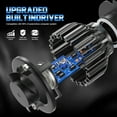 thumbnail image 6 of H7 LED Headlight Kit Blue 8000K H7 High or Low Beam Bulbs Plug&Play Set of 2, 6 of 9