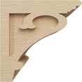 thumbnail image 3 of 10"W x 10"D x 10"H Wide Mayflower Rough Cedar Woodgrain TimberThane Corbel, Primed Tan, 3 of 6