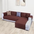 thumbnail image 2 of L Shaped  Covers for Sectional Sofa Cover Waterproof, L Shaped  Cover L Shape Sofa Cover L Shaped Sofa Cover (Coffee Color, L-Shaped), JOU3D-000000-ZPF, 2 of 18