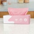 thumbnail image 5 of 20 count Rags In A Box- 7.8" x 7.8" Reusable Wipes for Cleaning, Edgeless Terry Towels, Shop Rags, Wash, Dust, Disposable, House, Small Cleaning Cloths - Pink, 5 of 6