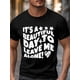 thumbnail image 3 of Men's T-Shirt,Short Sleeve Tee Shirt Casual Tops Abstract Quote Star Crew Neck T Shirts for Men, 3 of 8