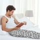 thumbnail image 5 of Balery Snake Pantalones de pijama para hombre, pijama ultraligero, pantalón de descanso-Large, 5 of 6