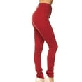 thumbnail image 5 of jeans Longs Unis pour Femmes, Taille Haute, Denim Classique, 5 of 5