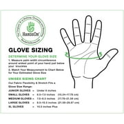 HandsOn Pet Grooming Gloves - Shedding, Bathing, Daily Grooming Gloves - Gentle Brush for Cats, Dogs, and Horses, Black Large