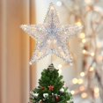 thumbnail image 1 of Decoración para árbol de Navidad Luxspire, estrella iluminada por LED, 30 cm, 1 of 9