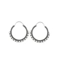 thumbnail image 1 of Pendientes de aro Yashi Cleopatra Oro pequeño Plata, 1 of 5