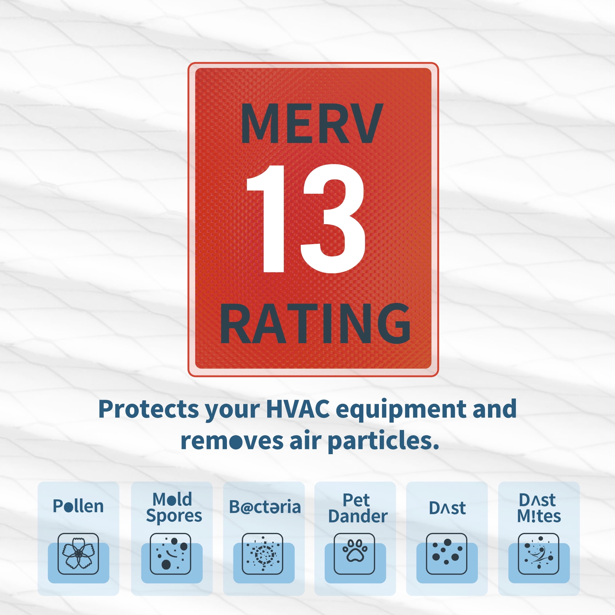 SNAPZY 913 910 Replacement Filter Compatible with AprilAire Air Purifier 1910, Merv 13 Whole House Furnace Filters 25x20x4, 2-Pack