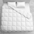 thumbnail image 2 of Melange Home White Down Comforter 650+ Power fill with 300 count Cotton Percale shell Full - Queen, 2 of 5