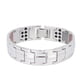 thumbnail image 3 of Pulsera De Terapia Magnética, Pulsera Magnética De Acero De Titanio Que Reduce Los Imanes Múltiples Electrostáticos Que Mejoran El Sue?o Ajustable Para El Uso Diario ANGGREK  Beleza, Cuidado e Higiene, 3 of 5