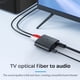 thumbnail image 4 of Seitruly Altavoz de televisión MP3 MP4 Adaptador de audio inalámbrico 2 en 1 Coaxial óptico portátil RCA Receptor convertidor compatible con Bluetooth Cables de audio/vídeo, 4 of 6