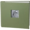 Leather Postbound Album W/Window 12 X12 -Meadow