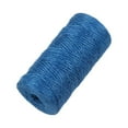 thumbnail image 2 of EeaseMX Cuerdas de cáñamo 100 M Artes y oficios Cuerda de cáñamo para regalos Artesanías de bricolaje Decoración festiva Agrupación y jardinería (azul oscuro), 2 of 7