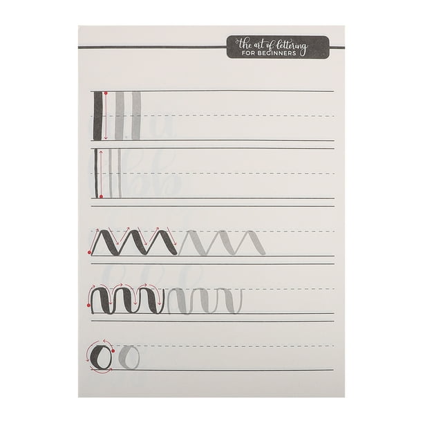 1 libro de caligrafía en inglés, cuaderno de escritura a mano, caligrafía, arte, fuente, libro de copia para principiantes