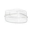 thumbnail image 2 of DOLITY Hamster Sand Bath Box Clear Lid Hamster Bathtub for Chinchilla Ferret Gerbil Large Clear, 2 of 8