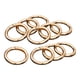 thumbnail image 3 of 10 ganchos redondos de resorte con clip de metal para llavero, cierre de hebilla circular para llave. Áurea 33mm, 3 of 9