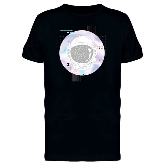 Astronaut Helmet Trendyart Tee Men's -Image by Shutterstock