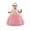 Pink, variant on Fesfesfes Kids Girls Ruffled Princess Dress Infant Toddler Girls Bridesmaid Pageant Gown Birthday Party Dress Under 10$