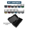 thumbnail image 2 of Wahl Genuine Elite Guide Comb Set with Colored Metal Clips and Hair Clipper Guard Organization Caddy, 12 Full Size Attachment Guards from 1/16” to 1” for Increased Cutting Performance, 2 of 8