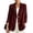 Wine, variant on Yfalhf Women's Corduroy Blazer Jacket, Vintage Casual Lapel Button‑Down Outerwear for Fall Winter Daily Wear,Black,L