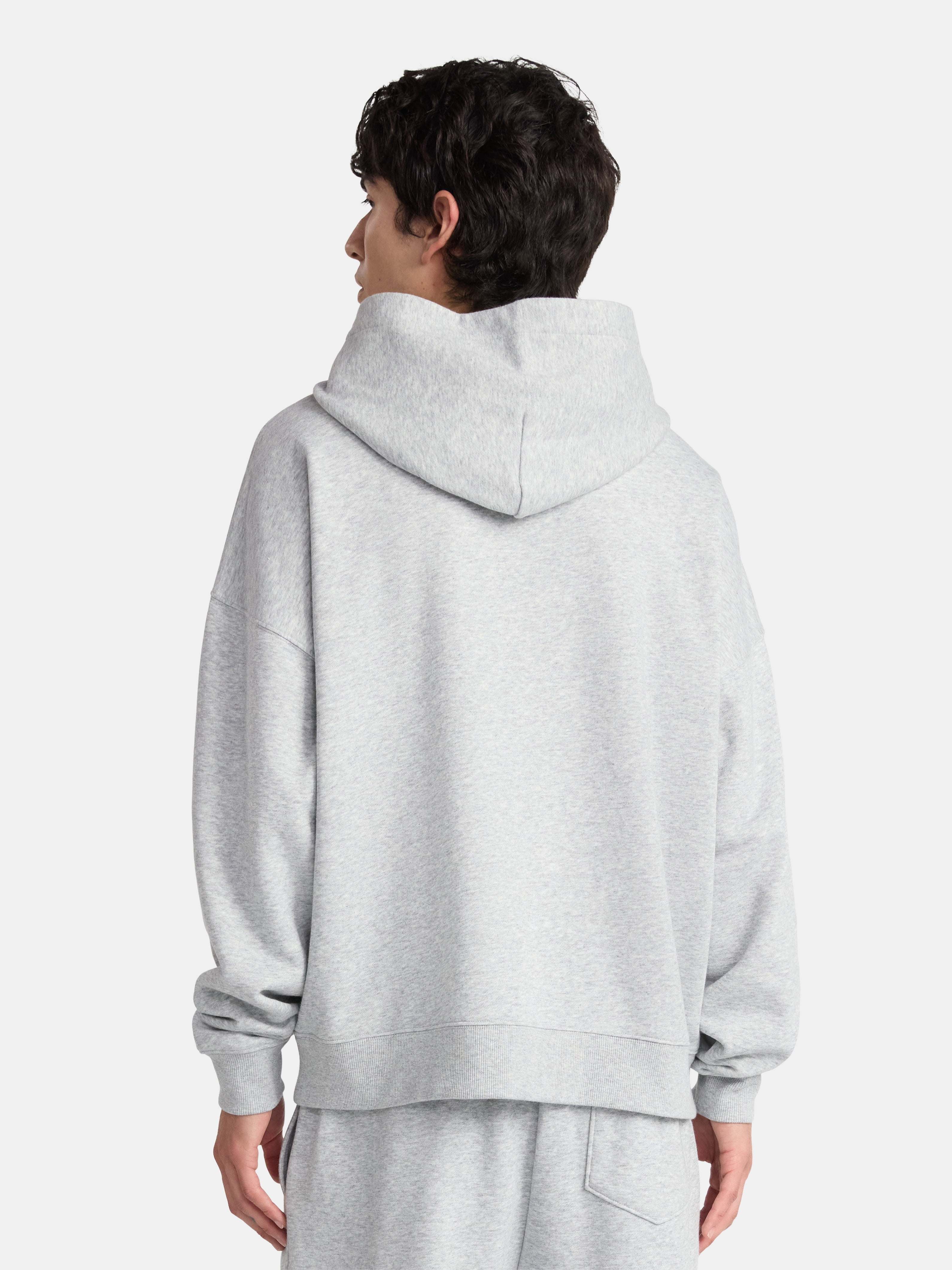 No Boundaries Boxy Fit Cropped Sweatshirt Hoodie, Men's & Big Men's