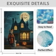 thumbnail image 3 of Diamond Art Kits for Adults - 5d Halloween Cats Night House Jack O Lanterns Diamond Painting for Adults, Diamond Art for Adults Beginners, Diamond Painting Kits for Adults for Home Wall Decor, 3 of 7