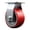 Rigid - No Brake - Red, variant on 4 Inch Red Poly on Cast Iron Wheel Rigid Caster with Roller Bearing SCC