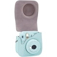 thumbnail image 3 of Bag Compatible With Instax Mini 9 / Mini 8 8+ Instant Camera Made Of Soft Synthetic Leather With Shoulder Strap And Bag (Brown), 3 of 6