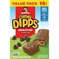 thumbnail image 4 of Quaker Chewy Dipps Chocolatey Covered Granola Bars Chocolate Chip, 1.09 oz 14 Count, 4 of 8