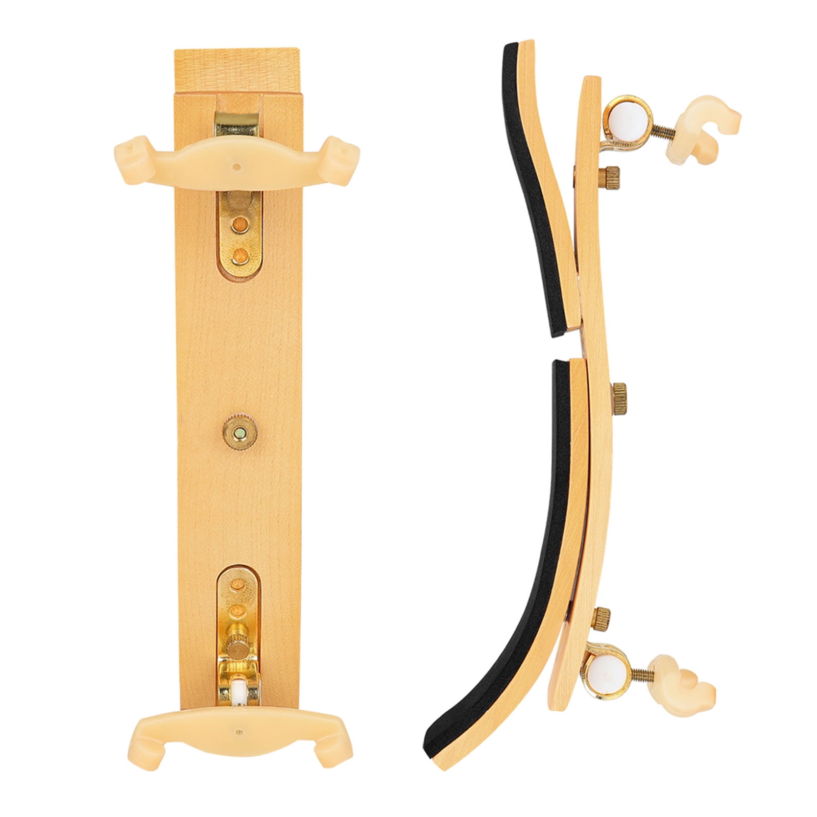 Adjustable Violin Shoulder Rest 4/4 Size with Comfortable Cushion Shoulder Holder Suitable for Enhanced Playability