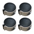 thumbnail image 1 of Miangastore 4PCS Gas Stove Knob Zinc Alloy Cooker Metal Button Sturdy Ignition Switch Button Gas Stove On-Off Knob Accessory for Home Kitchen (45° Switch Style), 1 of 8