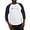 Blue/White, variant on CafePress - Triangle Colored Coat Of Arms - Cotton Baseball Jersey, 3/4 Raglan Sleeve Shirt