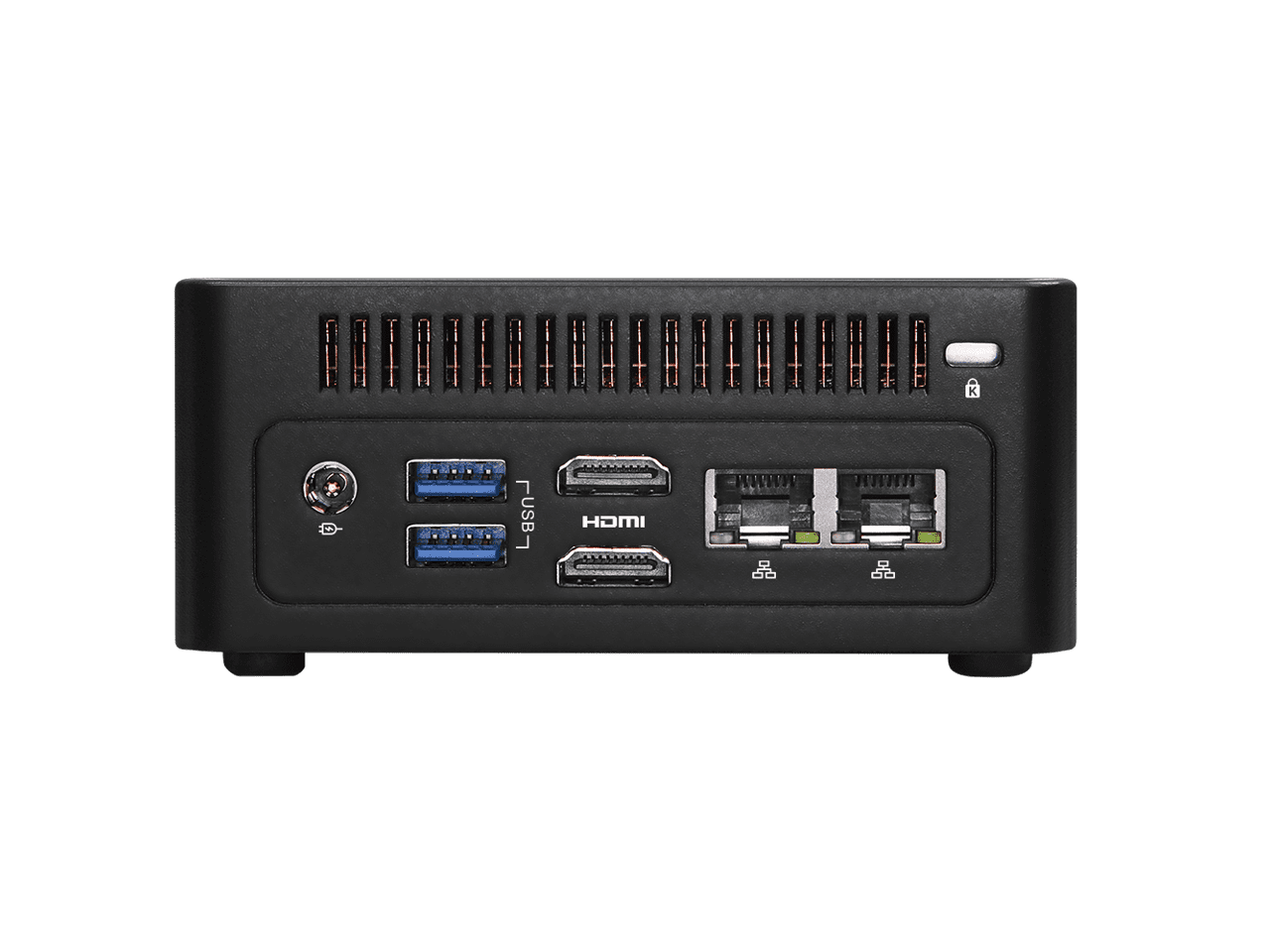 ASRock Industrial 4X4 BOX-AI350 Barebone Systems- Mini-PC (AMD Ryzen™ AI 7 350, DDR5 5600, support Quad-Display, USB4, Fanned BOX) Single Unit - Memory and Storage Sold Separately