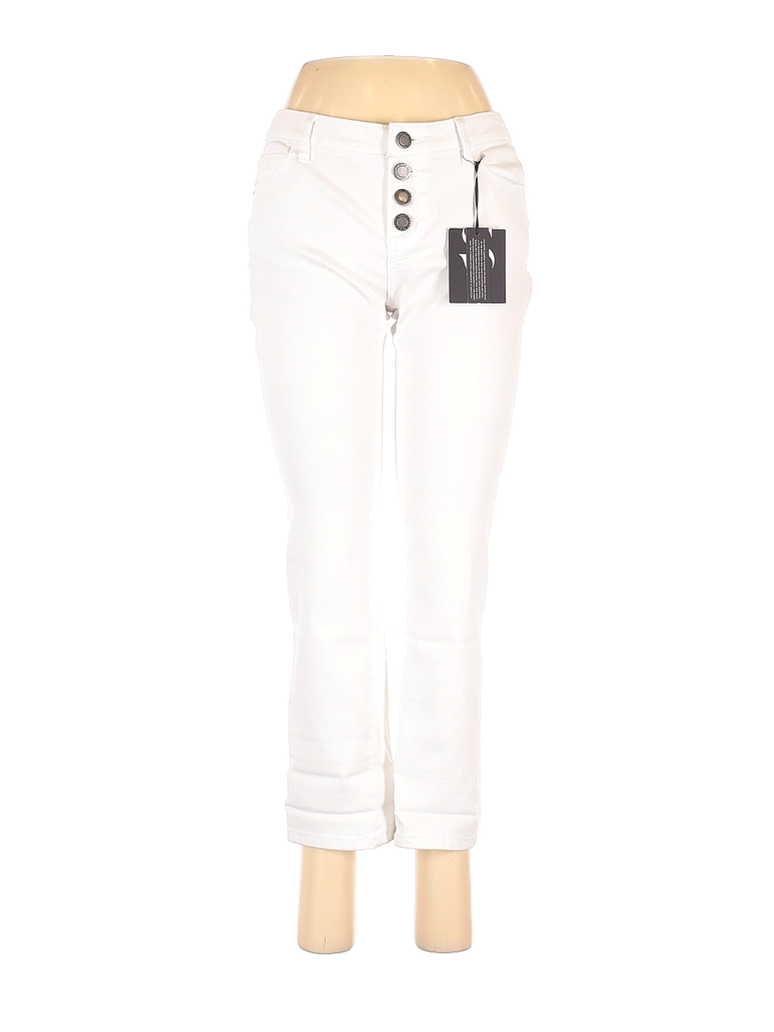 vera wang white jeans