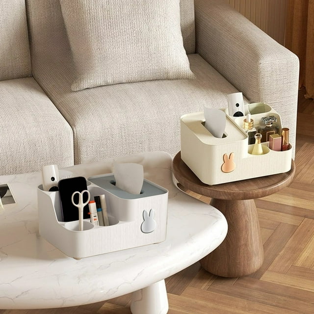 Vaidha Sinking Type Wooden Cover Paper Towel Box Household Floating Cover Draw Paper Box Living Room Coffee Table Paper Towel Box