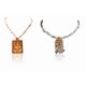 thumbnail image 1 of Kamada Combination of Shiv Tulsi (Basil) Pendant mala and exquisite ramdarbar Tulsi (basil) mala,Spritual Pendant Necklace for Women and Men, 1 of 5