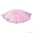thumbnail image 2 of Fozruso Tutu Skirt for Girls, Layered Tulle Ballet Princess Birthday Tutu Skirt Girls Dance Party Performance Carnival Skirts(Pink), 2 of 5