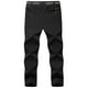 thumbnail image 2 of Pantalones de senderismo TBMPOY, ligeros e impermeables para hombre, color negro XXL, 2 of 7