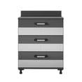 thumbnail image 4 of Meuble de rangement à 3 tiroirs Boss de Systembuild Evolution, gris, 4 of 6