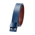 thumbnail image 3 of Segolike Belt without Buckle, Replacement Belt Strap Unisex Heavy Duty Adjustable Accessories Belt Strap without Buckle for Kids Jeans Trousers Pants Blue, 3 of 8
