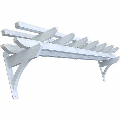 DC America Wall Pergola, 10' - Walmart.com - Walmart.com