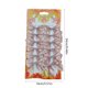 thumbnail image 3 of Set de lazos para árbol de Navidad Pack de 12 | Oro, plata, rojo, azul, rosa, negro | Decoraciones para fiestas navideñas | Mini lazos de plástico preatados con purpurina | Acento de regalo duradero, 3 of 6