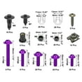 thumbnail image 2 of Unique Bargains 195pcs Motorcycle Fairing Body Bolts Fastener Clip Screws, 2 of 8