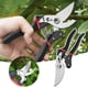 thumbnail image 1 of Tijeras de podar para jardinería | Resorte que ahorra mano de obra | Recubrimiento resistente a la oxidación | Cerradura de seguridad | Apertura ajustable de dos velocidades | Versátil para el corte, 1 of 8