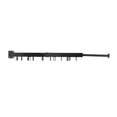 thumbnail image 4 of Wall Clothes Drying Rack Retractable Space Saving Rotating Ring Simple Clothes Hanger for Balcony Laundry Room Black Two Fold, 4 of 19