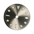 thumbnail image 4 of Esfera de reloj de 29 mm para movimiento NH34 Gmt, esfera de reloj portátil práctica y moderna Gris, 4 of 8