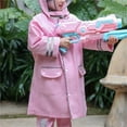 thumbnail image 7 of Generic Toddler Raincoat Boys Girls Rain Poncho Lightweight Waterpoof Kids Rain Jacket 3D Cartoon Children Rainwear for Girl Boy(4-5 Years,Pink), 7 of 7